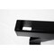 Exposed Rack 39875 Length With Square Holes Textured Black Single Rear Bar 8-00-9703-BK - alternate 8