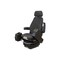 Uni Pro 1250 Mechanical Suspension Seat, With Pods, Black/Gray Fabric 8254 - alternate 7