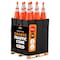 Xpose Safety 28 in Orange Traffic Cone, 10 lb Base with 6in & 4in Collar, PVC, DOT Approved, 297 PK, Full Pallet OTC28-64-10L-FP297-X - alternate 1