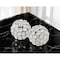 Homeroots Set of Two Silver And Clear Faux Crystal And Metal Orb Decorative Tabletop Sculptures, 2PK 373743 - alternate 5