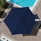 Simple Deluxe 7.5ft Patio Umbrella Outdoor Table Market Yard Umbrella with Push Button Tilt/Crank, 6 Sturdy Ribs LGBRLA7DBL - alternate 5