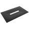 Anzzi 59 in. x 35 in. Barrier-Free Showerbase in Black with Center Drain, SMC Construction, Slip-Resistant SB-AZ409C-BL - alternate 1