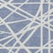 Homeroots 8' X 10' Denim Blue And Ivory Geometric Washable Indoor Outdoor Area Rug 600441 - alternate 6