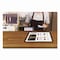 Excello Global Products Menu Holder For 8.5 x 11 Menus, Landscape Orientation, 12.6 x 10.2 Holder, Clear/Black SPLS-MENU-8511C - alternate 3
