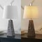 Jonathan Y Owen 20.5" Contemporary Resin LED Table Lamp, Dark Gray Terrazzo, 2PK JYL1037C-SET2 - alternate 6