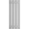 Ekena Millwork True Fit PVC Four Board Spaced Board-n-Batten Shutters, Primed , 23"W x 70"H TFP101SBF23X070PR - alternate 6