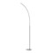 Jonathan Y Curva 64" Metal Minimalist Modern LED Integrated Floor Lamp, Chrome JYL9539A - alternate 5