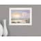 Homeroots Golden Sunset on Crystal Cove 1 White Framed Print Wall Art 404922 - alternate 5