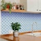 Homeroots 12" X 12" Blue Micro Peel And Stick Removable Tiles 555964 - alternate 6