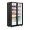Koolmore 47 in. Commercial 2 Fully Glass Door Merchandiser Refrigerator, 30 Cu. Ft., ETL Listed in Black KM-MDR-2FGD - alternate 6