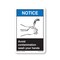 Signmission OSHA Sign, Avoid Contamination Wash Your Hands, Size: 10in X 7in Vinyl Decal, 7" W, 10" L, Landscape OS-CL-D-710-L-19973 - alternate 1