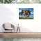 Trademark Fine Art Outdoor Canvas Art David Stribbling 'shire horse end of the day' Wall Art for Patios, or Gardens GRL00374-OC3547WR - alternate 1
