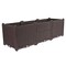 Homeroots 47" X 16" Dark Brown Heavy Duty Plastic Rectangular Self Watering Planter Box 569544 - alternate 5