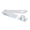 Prime-Line Door and Gate Extra Heavy Duty Safety Hasp Hinge Latch with Fixed Staple 8 inch Zinc Plated U 117250 - alternate 1