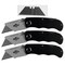 Performance Tool Folding Utility Knives with Blades, 3PK 1976 - alternate 1