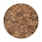 Homeroots Into the Abyss II 32" X 32" Brown Geometric Wood Circle Hanging Dimensional Sculpture 608659 - alternate 1