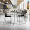 Flash Furniture HERCULES Series Black Stack Counter Stool with Air-Vent Back and Black Powder Coated Sled Base, 3PK 3-RUT-498A-CS-BK-GG - alternate 8