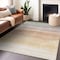 Homeroots 5' X 8' Coral Striped Washable Indoor Outdoor Area Rug 608146 - alternate 7