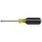 Klein Tools 4mm Nut Driver, 3-Inch Hollow Shaft, Cushion Grip 630-4MM - alternate 1