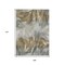 Homeroots 9' X 12' Pewter And Silver Abstract Washable Indoor Outdoor Area Rug 631351 - alternate 7