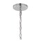Jonathan Y Camden 10" 3-Light Iron Classic Midcentury Pendant Lantern, Chrome JYL7560B - alternate 7