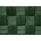 Homeroots 16" Hunter Green Upholstered Velvet Bench with Flip top 530664 - alternate 7