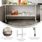 Flash Furniture Reese 24x72 Portable Work Table, SS Top Shelf, Galvanized Steel Undershelf, 4 Casters w/2 Locking NH-WT-2472-CAS-GG - alternate 4