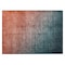 Homeroots 2' X 3' Gray and Red Orange Ombre Washable Non Skid Indoor Outdoor Area Rug 563727 - alternate 8