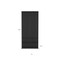 Homeroots 71" Black Wood Two Door Two Drawer Combo Dresser 520129 - alternate 8