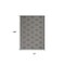 Homeroots 6' X 9' Dark Gray And Light Gray Geometric Indoor Outdoor Area Rug 550514 - alternate 7