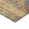 Homeroots 10' X 14' Green Geometric Washable Indoor Outdoor Area Rug 607445 - alternate 8
