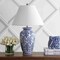 Jonathan Y Juliana 26.25" Chinoiserie Ceramic LED Table Lamp, Blue/White JYL8023A - alternate 7