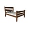 Homeroots Brown Solid Wood Full Bed Frame 546947 - alternate 2