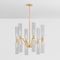 Hudson Valley Lighting Harpswell 12 Light Chandelier in Aged Brass 6813-AGB - alternate 5