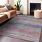 Homeroots 10' X 14' Blush Striped Washable Indoor Outdoor Area Rug 608460 - alternate 7