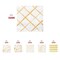 Smarty Had A Party White with Gold Diamond Paper BeverageCocktail Napkins 600 Napkins, 600PK 3296-CASE - alternate 5