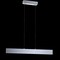 Jonathan Y Draper 32" Dimmable Adjustable Integrated LED Metal Linear Pendant, Brushed Aluminum JYL7018A - alternate 7