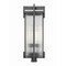 Z-Lite Fortis Sand Black 3 Light Outdoor Post Mount Fixture 5031PHXLS-BK - alternate 4