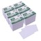 Roaring Spring Case of Recycled Index Cards 4"x6", 100 per pack, White Paper, Ruled on Front, Blank on Back 74834cs - alternate 3