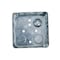 E Energetic Lighting 4" Square drawn box 1-1/2" Depth metal Electrical box, 50PK EMB-41PD-KB - alternate 2