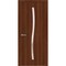 Sartodoors Interior Solid French Door 24 x 96 inches, BASIC 3002 Walnut Franko, Single Regular Panel Frame Ha BASIC3002ID-GOFR-2496 - alternate 1