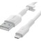 Belkin USB-A TO LTG, SILICONE, 2M, WHT CAA008BT2MWH - alternate 6