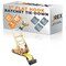 Jrex Safety HD Ratchet Strap with Flat Hooks, Yellow 3 in x 30 ft Tie Down RTD330-JR-FH-1 - alternate 1