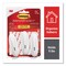 Command General Purpose Wire Hooks, Large, Metal, White, 5 lb Capacity, 3 Hooks and 8 Strips 170693ES - alternate 6