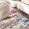 Jonathan Y Contemporary POP Modern Abstract Brushstroke Cream/Pink 4 ft. x 6 ft. Area Rug CTP102A-4 - alternate 5