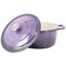 Megachef 5 Quarts Round Enameled Cast Iron Casserole with Lid in Gradient Purple 750124519M - alternate 7