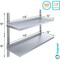 Amgood 16 in. x 48 in. Two-Tier Metal Wall Mount Shelf WSD-1648-Z - alternate 8