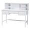 Baxton Studio Archwood Writing Desk with Hutch 266-14492-ZORO - alternate 1