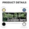 Signmission Delta 9 THC Available Here, 48 Inch x 120 Inch, Vinyl Banner B-120-30539 - alternate 4