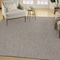 Homeroots 10' X 14' Gray And Light Gray Geometric Indoor Outdoor Area Rug 551548 - alternate 3